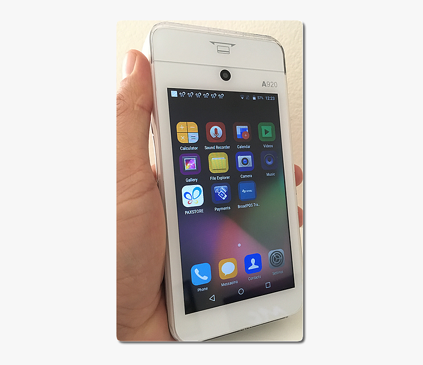 Paymentcoders - Com - Pax A920 - A920 Credit Card Scanner, HD Png Download