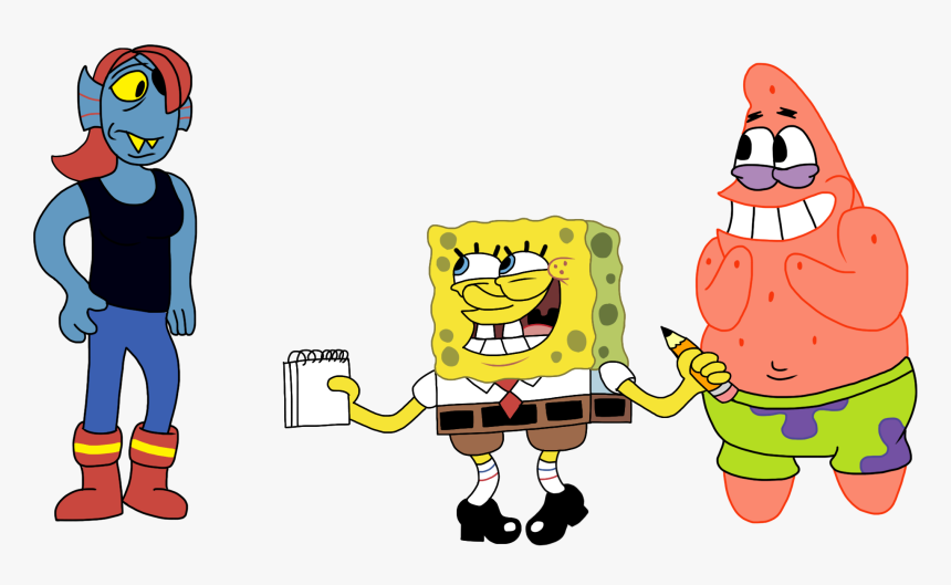 Fans From Bikini Bottom - Cartoon, HD Png Download