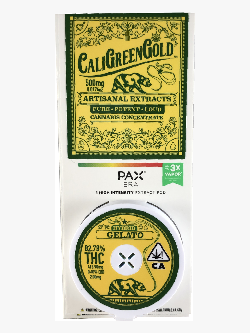 Cali Green Gold Pax, HD Png Download