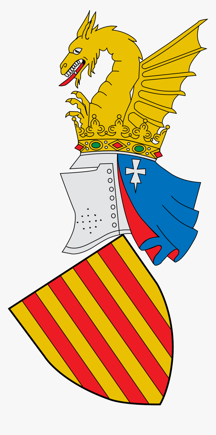 Escudo De La Comunidad Valenciana, HD Png Download