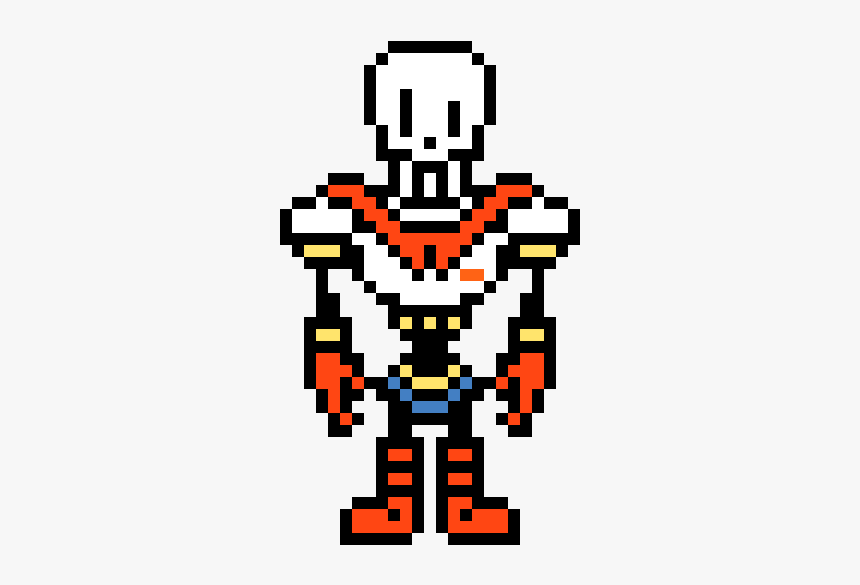 Papyrus Pixel Art, HD Png Download