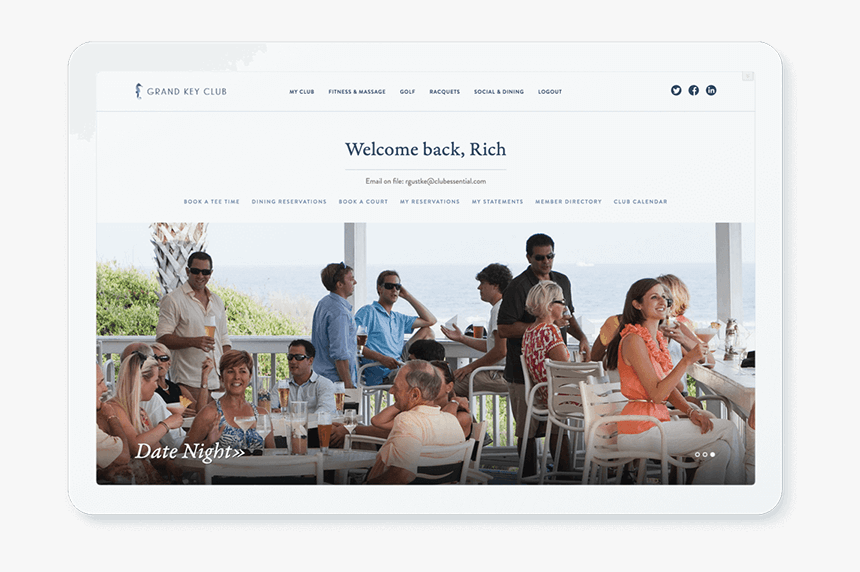 Country Club Food And Beverage Point Of Sale Club Essential site