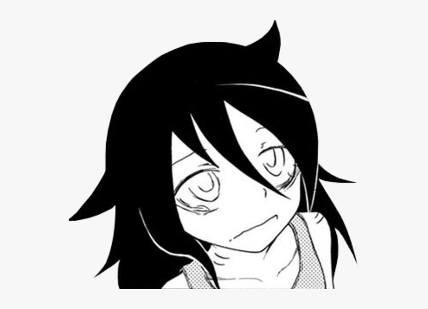 Face Black Black And White Facial Expression Human - Cartoon, HD Png Download