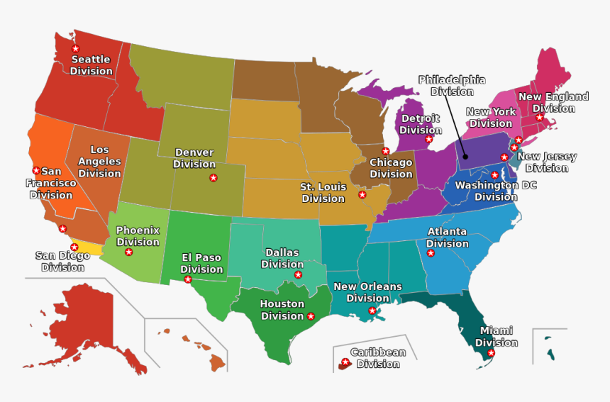 Federal Home Loan Bank Map, HD Png Download