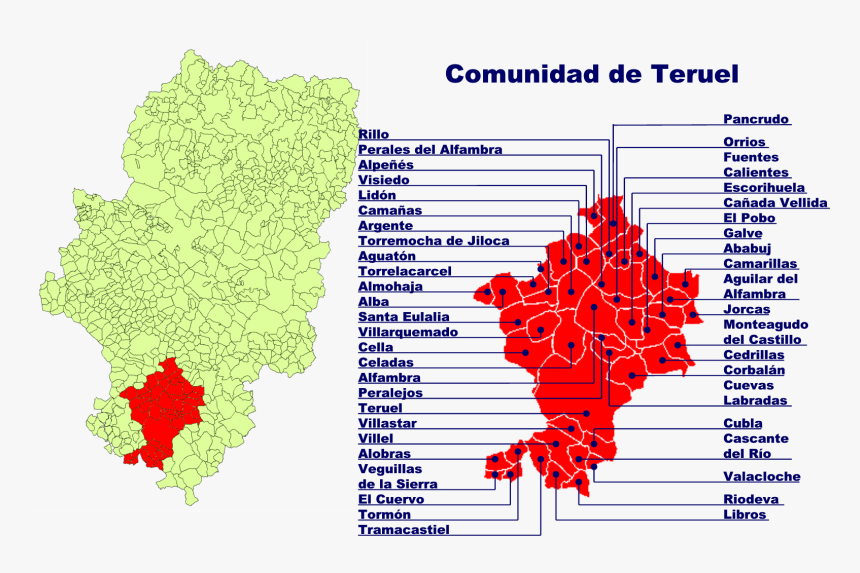 Comunidad De Teruel - Parallel, HD Png Download
