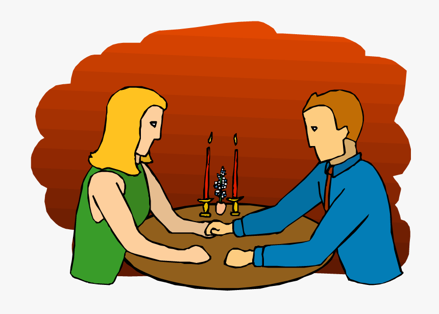 Couples Date Night Clipart - Going On A Date Clipart, HD Png Download