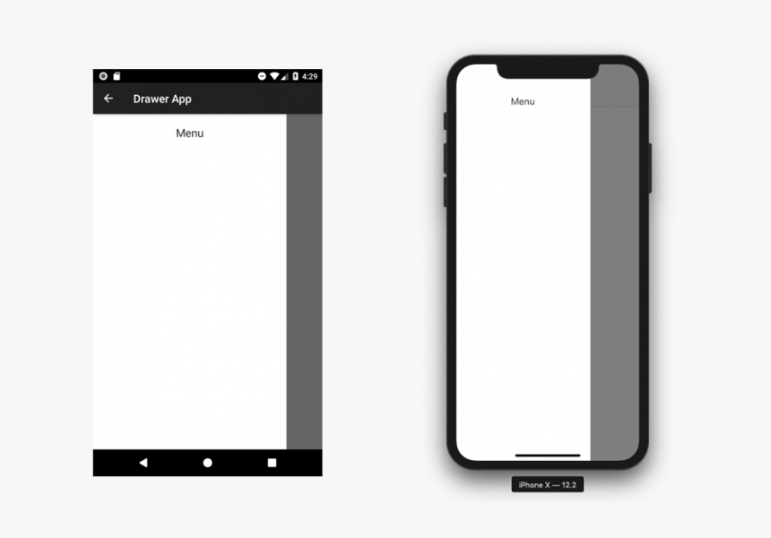 Sample App - New Menu App, HD Png Download