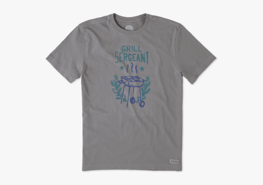 Men S Watercolor Grill Sergeant Crusher Tee - Active Shirt, HD Png Download