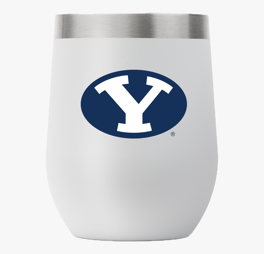Byu 12 Oz Stemless Light Gray Tumbler - Byu Football, HD Png Download