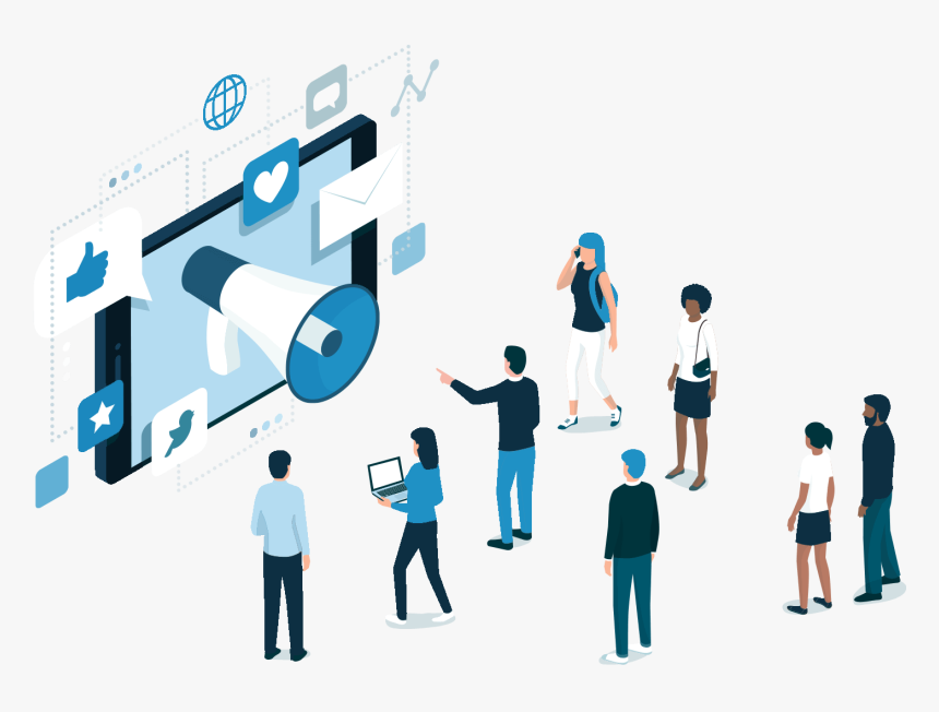 Facebook Advertising / Social Advertising - Attracting New Customers Social Media, HD Png Download