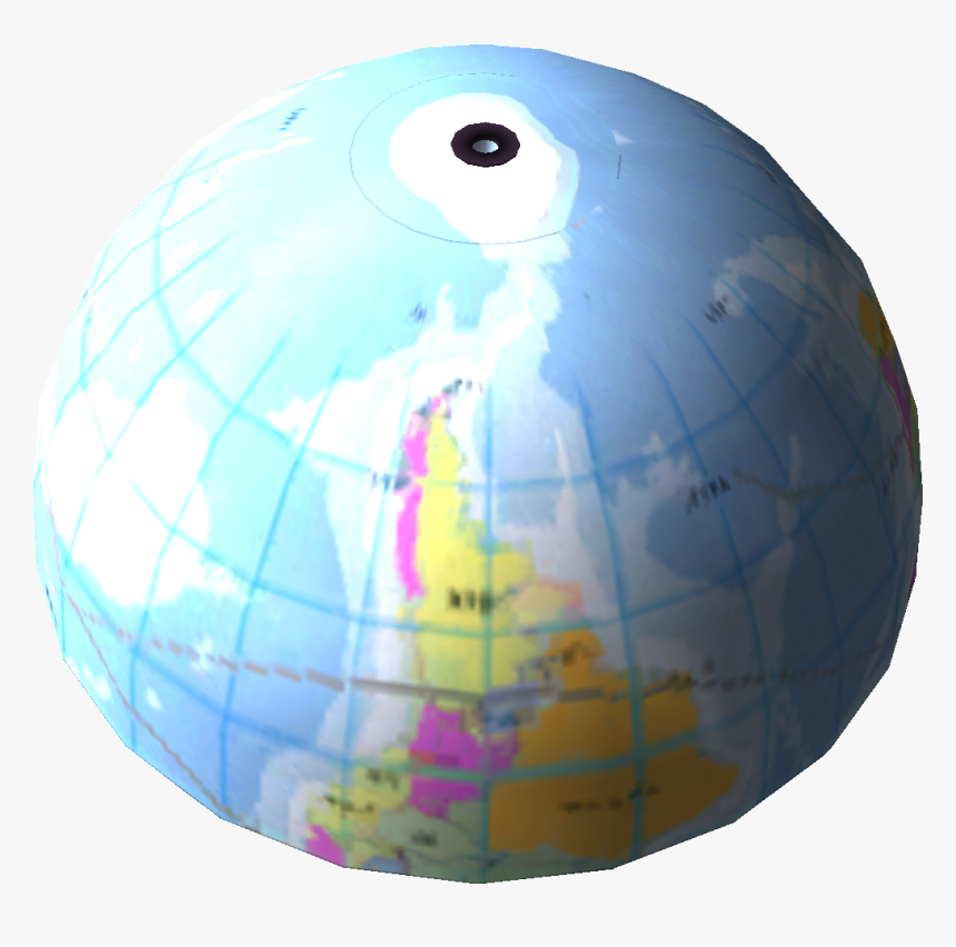 Geographicprojection - Inflatable, HD Png Download