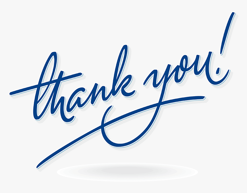 Thank You Wahoo Docks Sm - Calligraphy, HD Png Download
