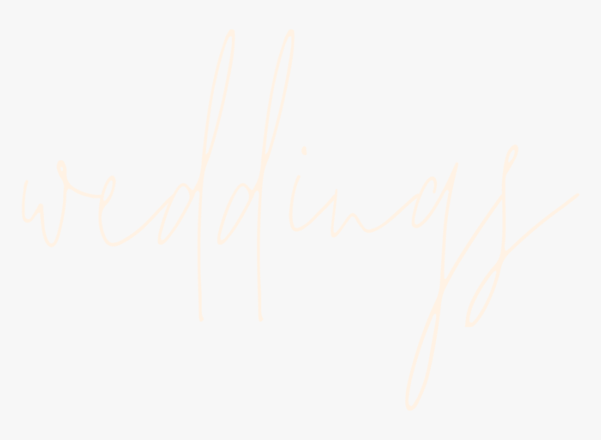 Weddings - Calligraphy, HD Png Download