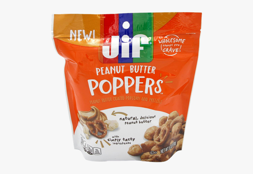 Jif Chocolate Poppers, HD Png Download