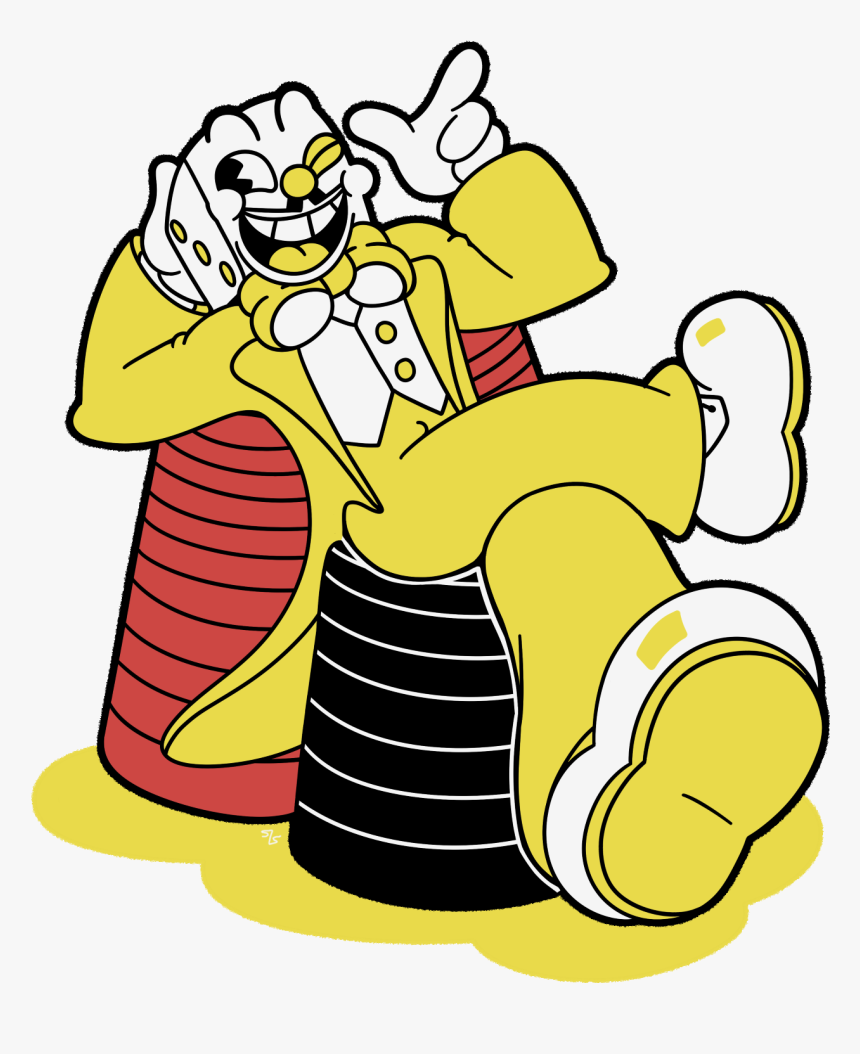 Clip - Cuphead Mr King Dice, HD Png Download