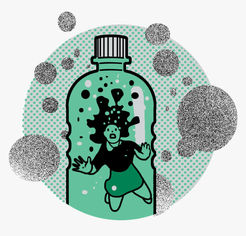 Gnd Waterbottle - Glass Bottle, HD Png Download