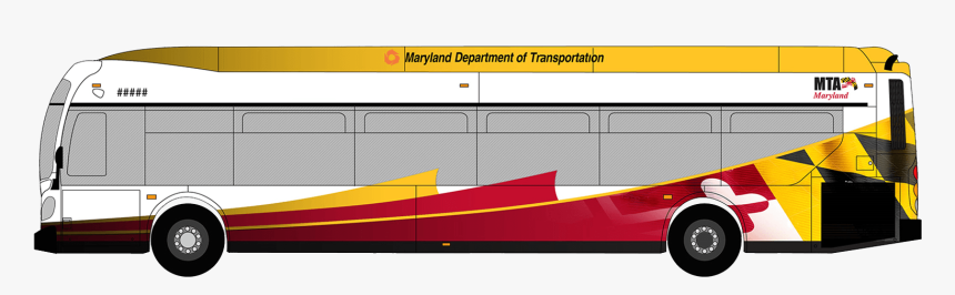 Locallink Bus Wrap - Mta Bus Maryland Link, HD Png Download