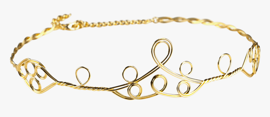 Golden Renaissance Circlet - Golden Circlet Transparent Background, HD Png Download