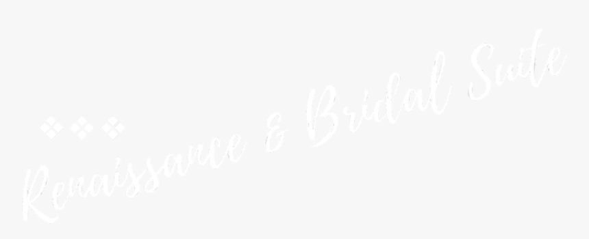 Renaissance And Bridal Suite - Calligraphy, HD Png Download