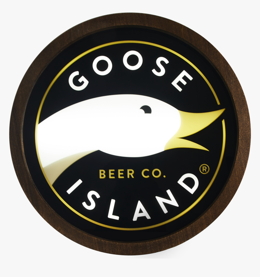 Illuminated Bar Sign Beer - Goose Island, HD Png Download