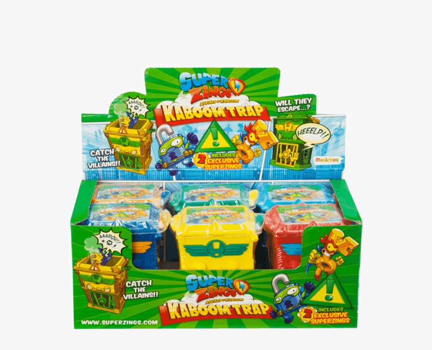 Superzings Rivals Of Kaboom - Kaboom Trap Superzings, HD Png Download
