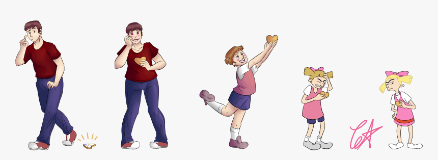 Helga Pataki Tf/tg/ar - Cartoon, HD Png Download