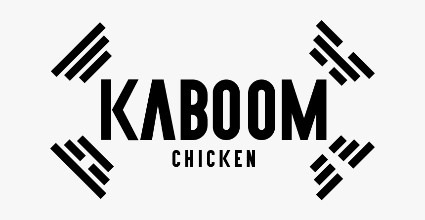 Kaboom Black-800px - Drapeau Corée Du Sud, HD Png Download