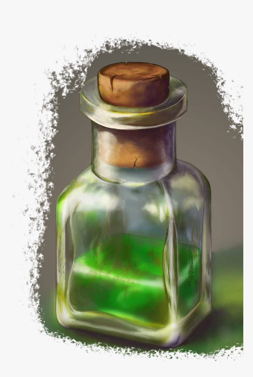 Glass Bottle, HD Png Download