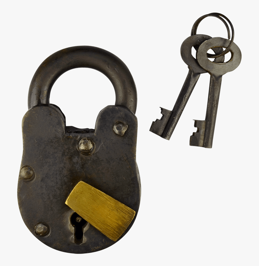 Large Dungeon Lock - Security, HD Png Download
