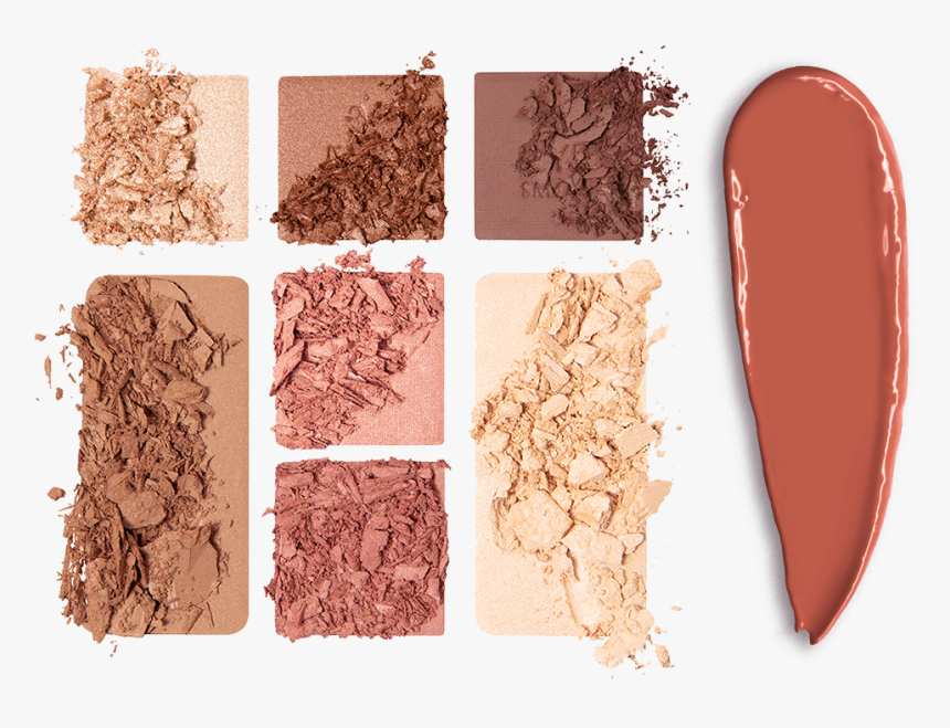 Stoned Rose Eye And Lip Kit Swatches - Instant Look In A Palette Gorgeous Glowing Beauty Review, HD Png Download