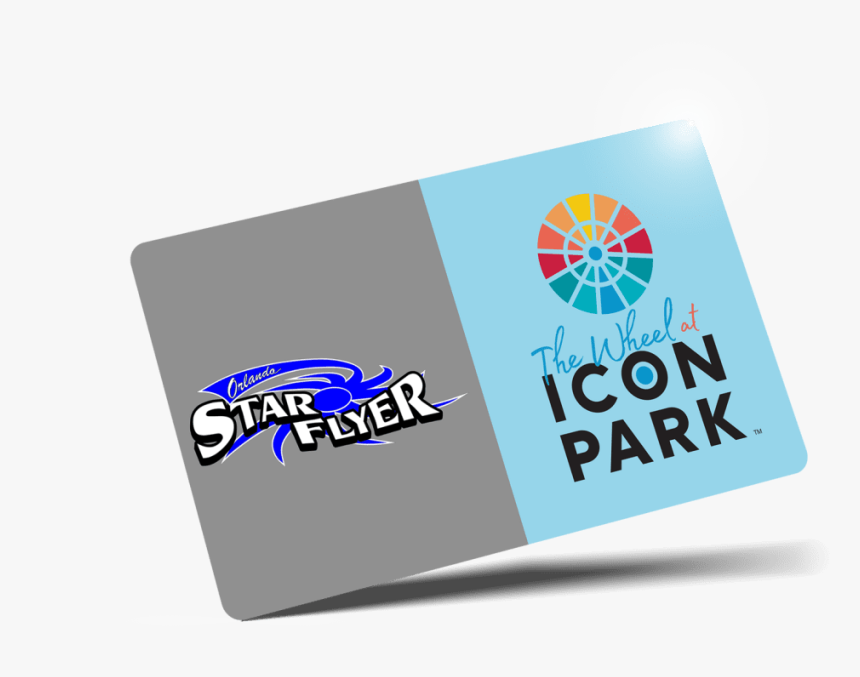 The Wheel And Starflyer Orlando Combo Ticket - Graphic Design, HD Png Download