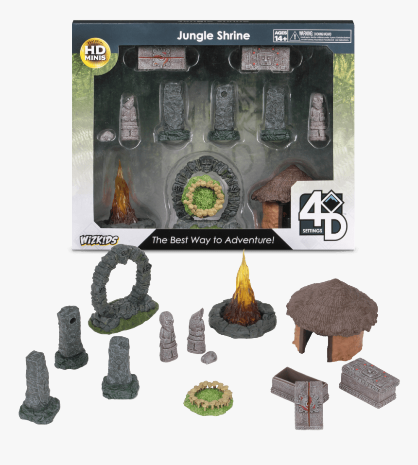 Wizkids 4d Settings Jungle Shrine, HD Png Download