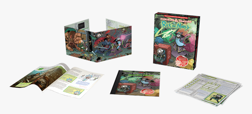 Rick And Morty Dungeons And Dragons Game, HD Png Download