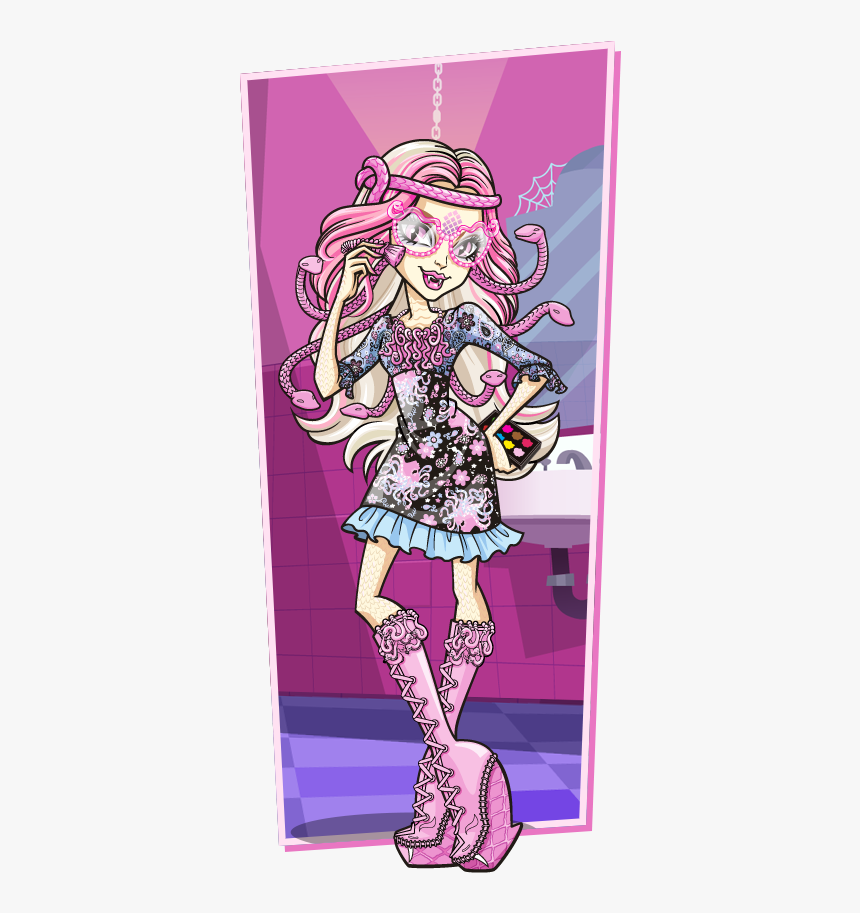 Viperine Gorgon - Monster High Official Artist, HD Png Download