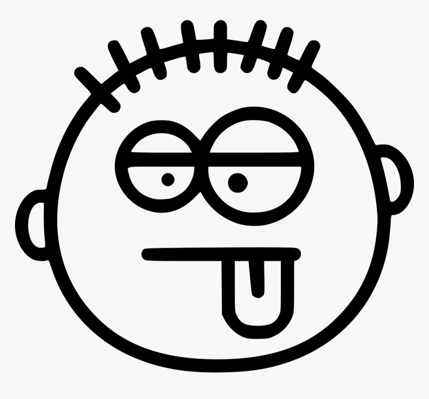 Silly - Silly Face Icon Png, Transparent Png