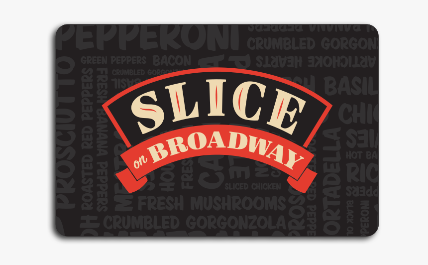 Slice Giftcard - Label, HD Png Download