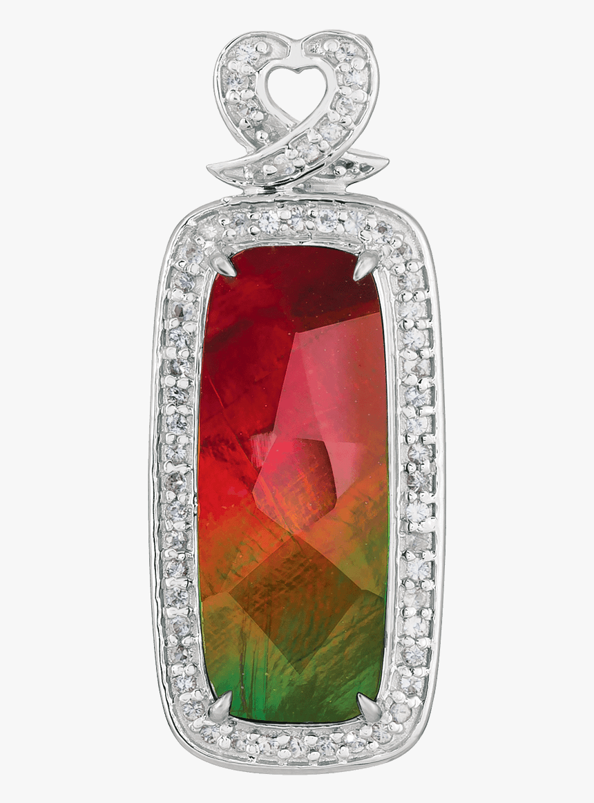 Sapphire Sterling Silver Rectangle Elise Pendant By - Locket, HD Png Download