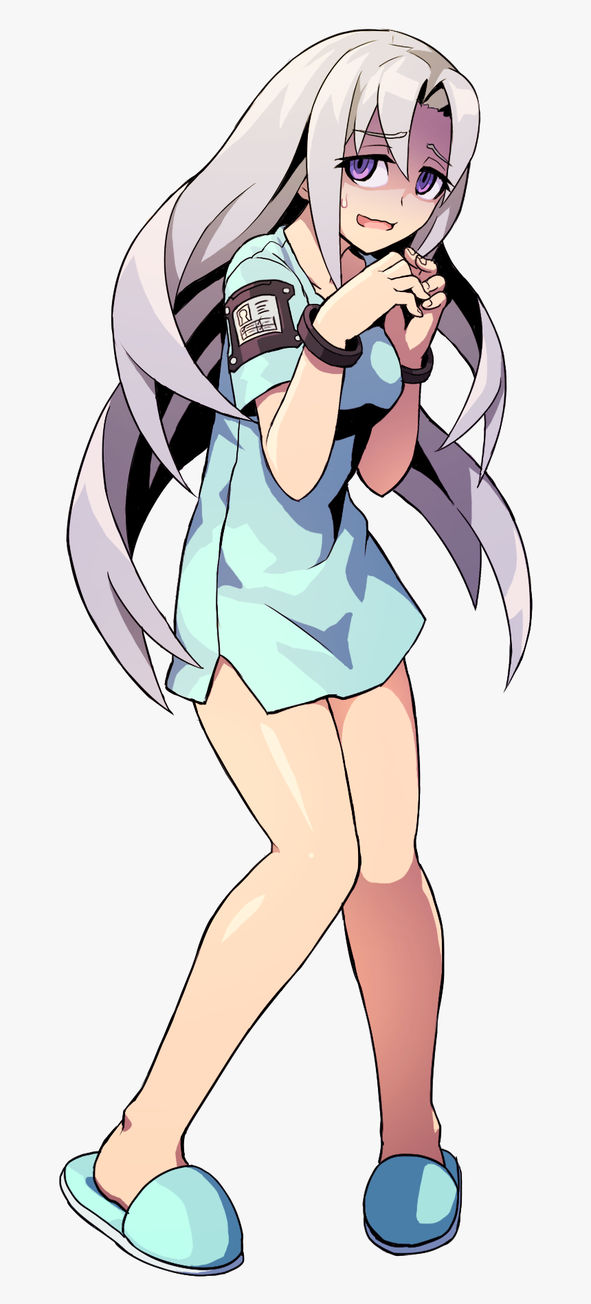 Azure Striker Gunvolt Wiki - Chibi Azure Striker Gunvolt Elise, HD Png Download
