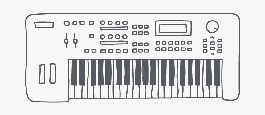 Doxa1-b - Musical Keyboard, HD Png Download