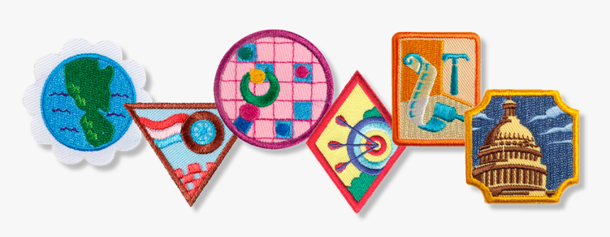 Awards&badges - Girl Scout Badges, HD Png Download