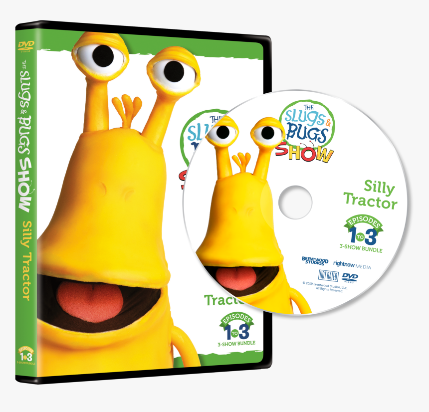 3 Episode Bundle Of The Slugs & Bugs Show (dvd Or Digital) - Cartoon, HD Png Download
