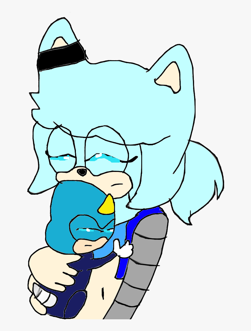 Linnea Hugs Volk - Cartoon, HD Png Download