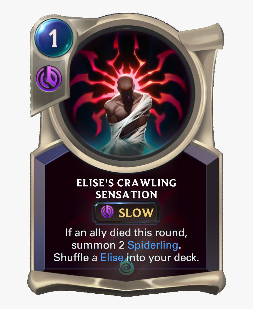 Elise S Crawling Sensation Card Image - Legends Of Runeterra Shunpo, HD Png Download