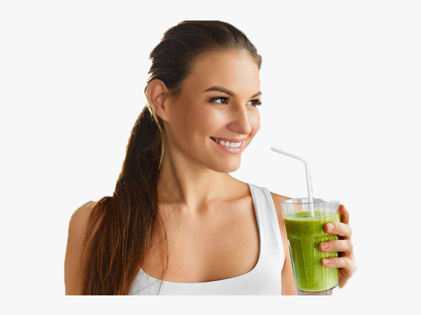 Malteadas , Png Download - Woman Drinks Smoothies, Transparent Png