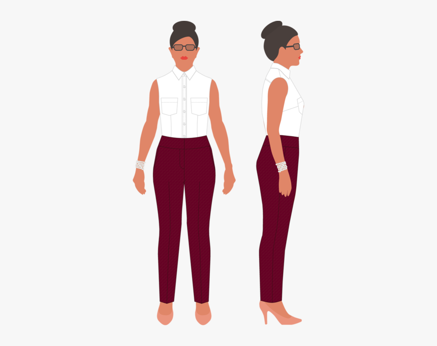 Elise Pants - Standing, HD Png Download