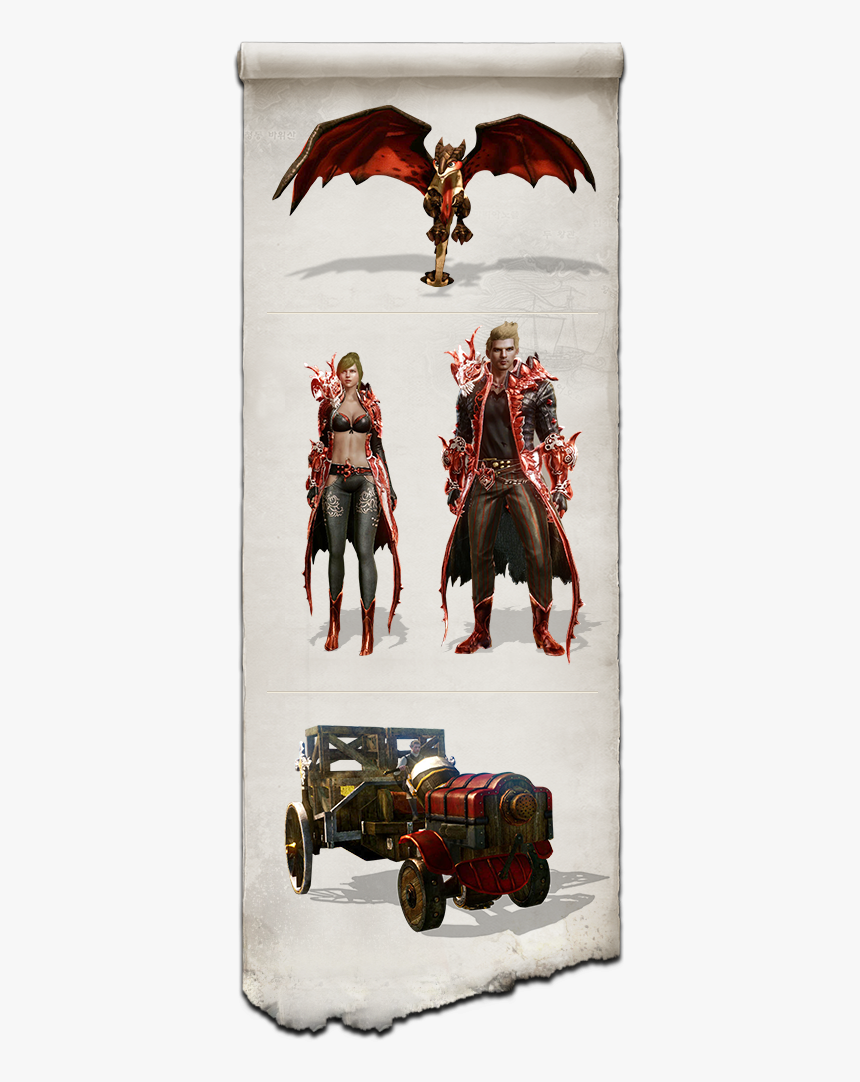 Dragon Cultist Costume Archeage, HD Png Download