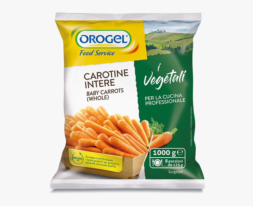 Baby Carrots - Orogel Carciofi, HD Png Download