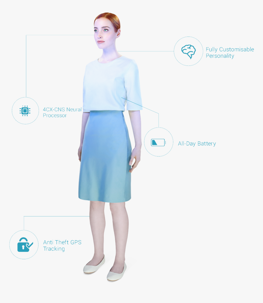 Cyborg Robot Full Body, HD Png Download