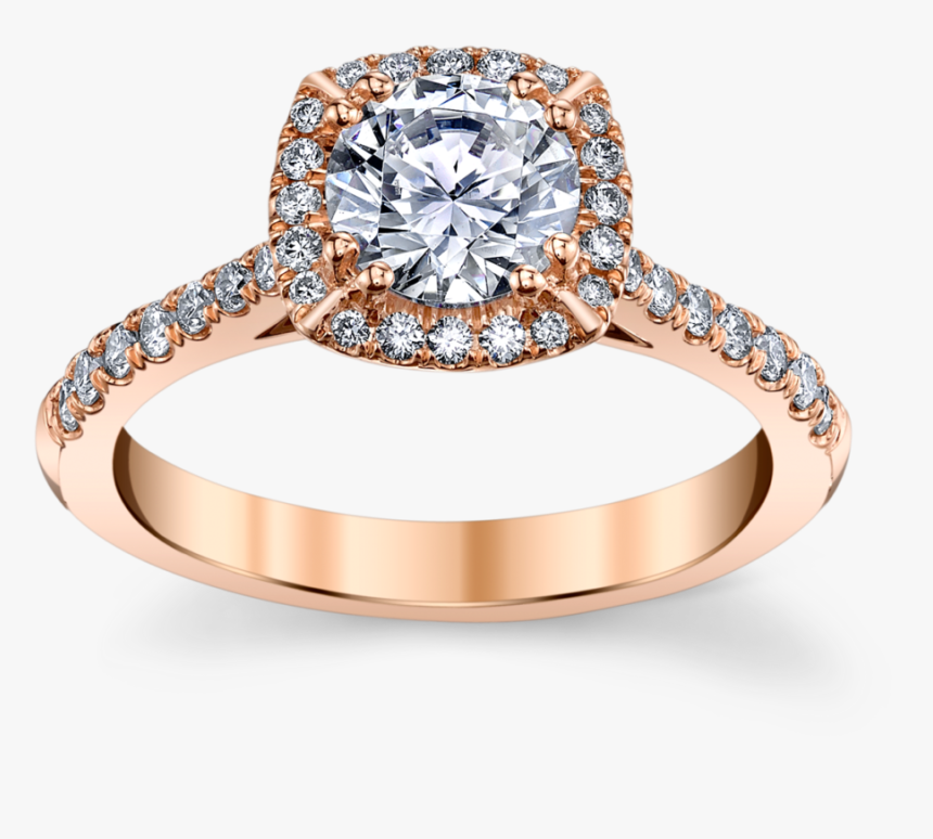 Coast Diamond Rose Gold Engagement Ring - Pre-engagement Ring, HD Png Download