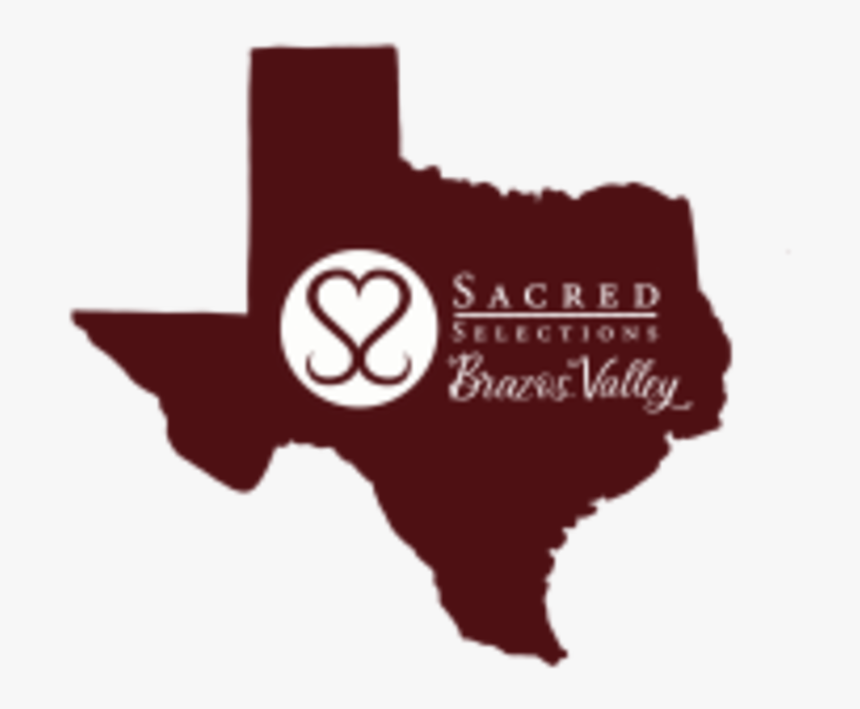Sacred Selections Brazos Valley 1mile And 5k Run For - Texas Map, HD Png Download